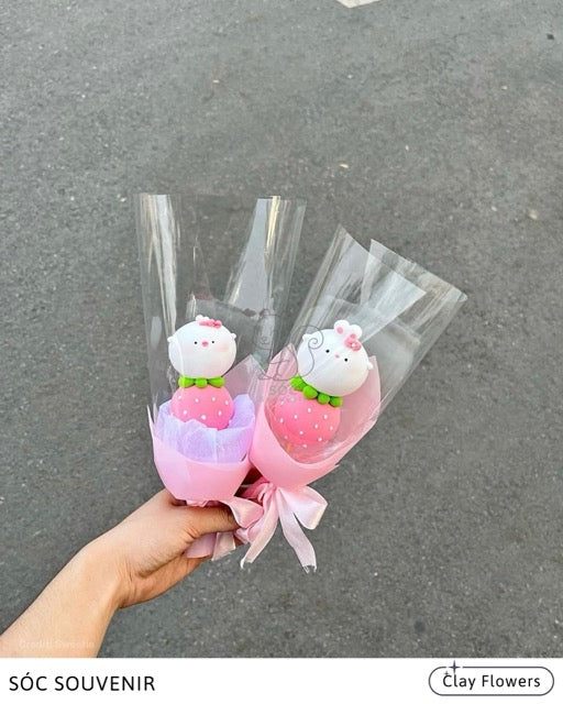 🌸 Clay Flowers – Handmade with Love