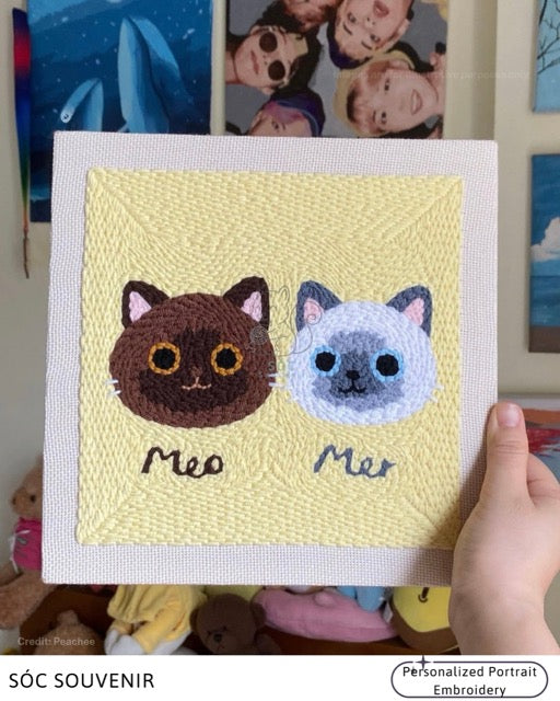 Personalized Portrait Embroidery