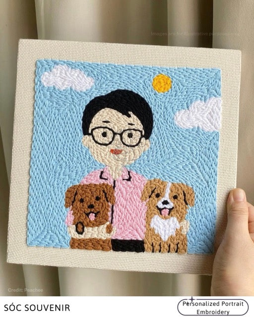 Personalized Portrait Embroidery