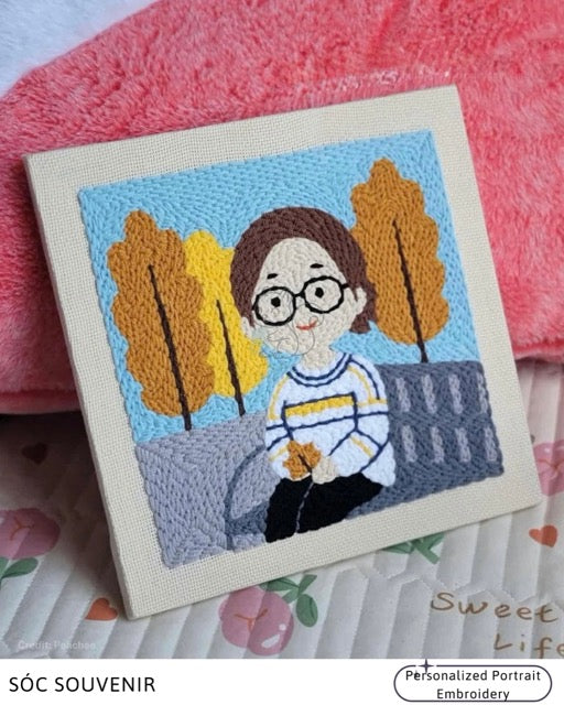 Personalized Portrait Embroidery