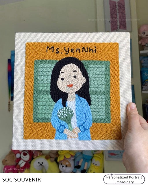 Personalized Portrait Embroidery