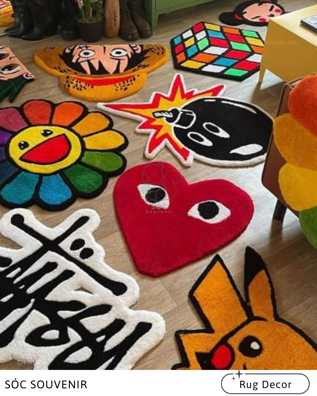 Rug Decor – Playful Handmade Rugs