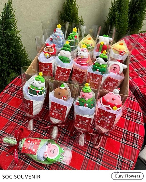 🌸 Clay Flowers – Handmade with Love