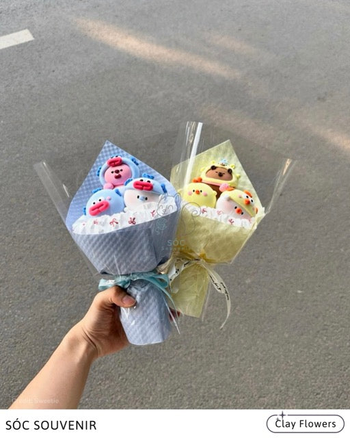 🌸 Clay Flowers – Handmade with Love