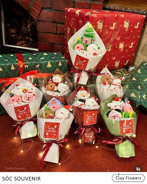 🌸 Clay Flowers – Handmade with Love