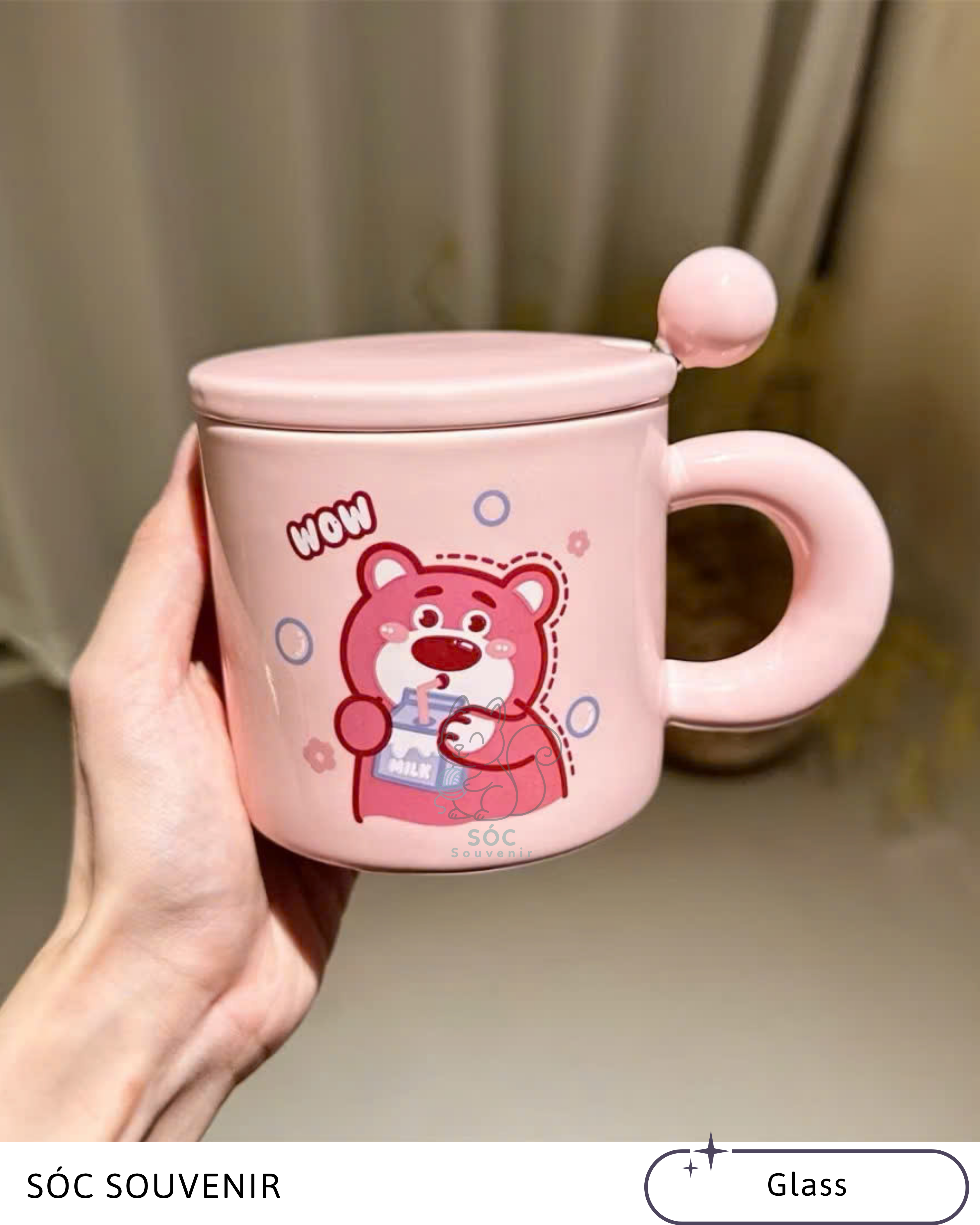 Bear & Loopy Ceramic Mug Gift Set