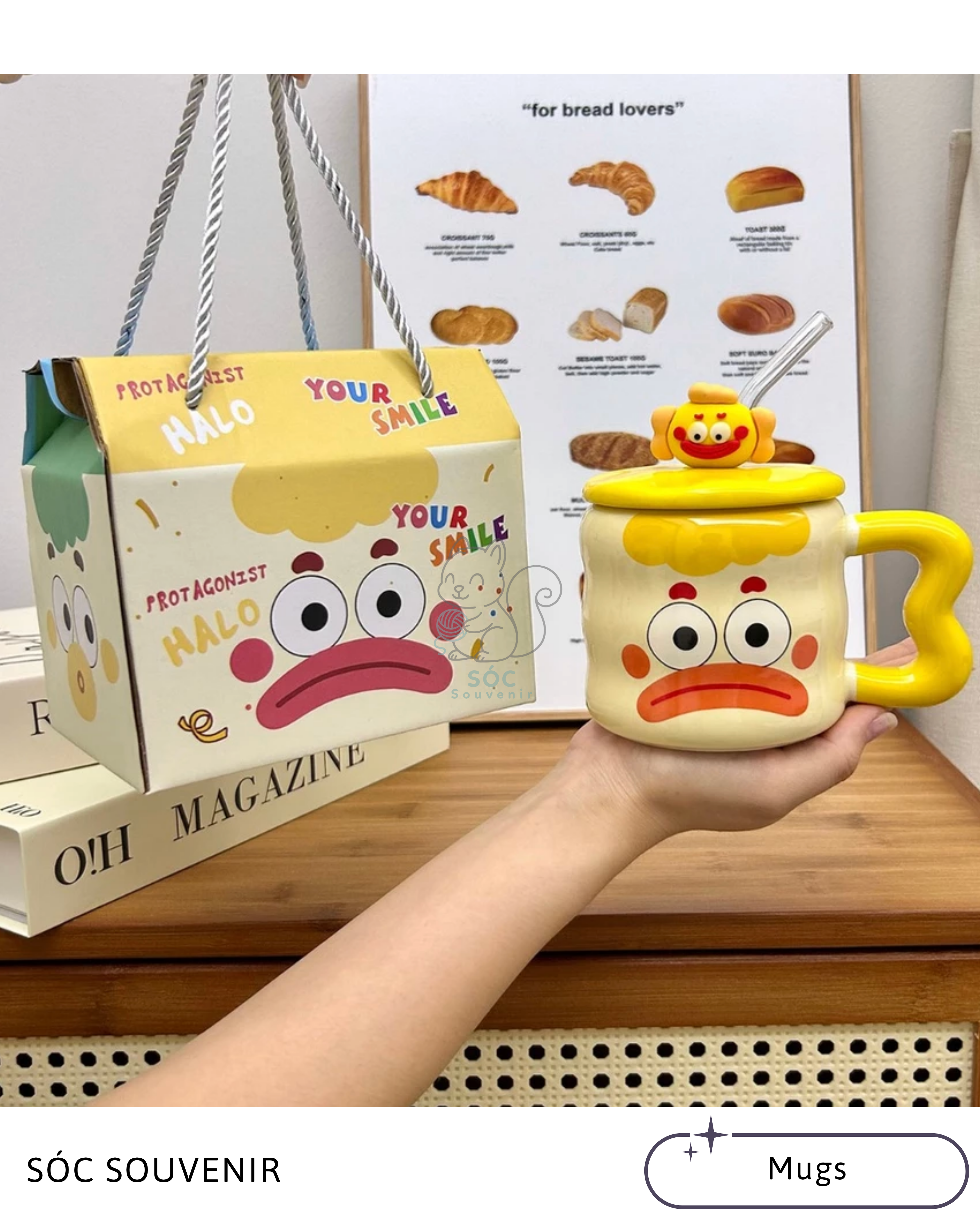 Clown Ceramic Mug Gift Set