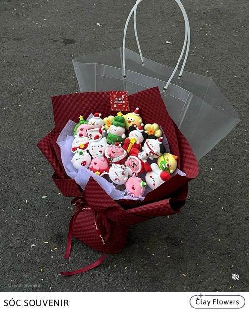 🌸 Clay Flowers – Handmade with Love