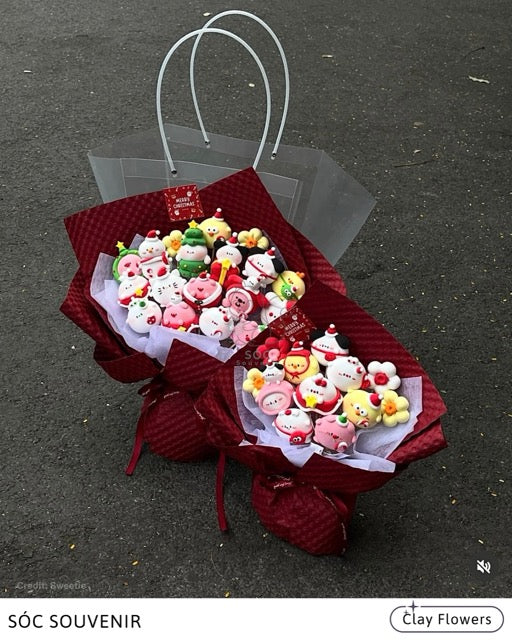 🌸 Clay Flowers – Handmade with Love