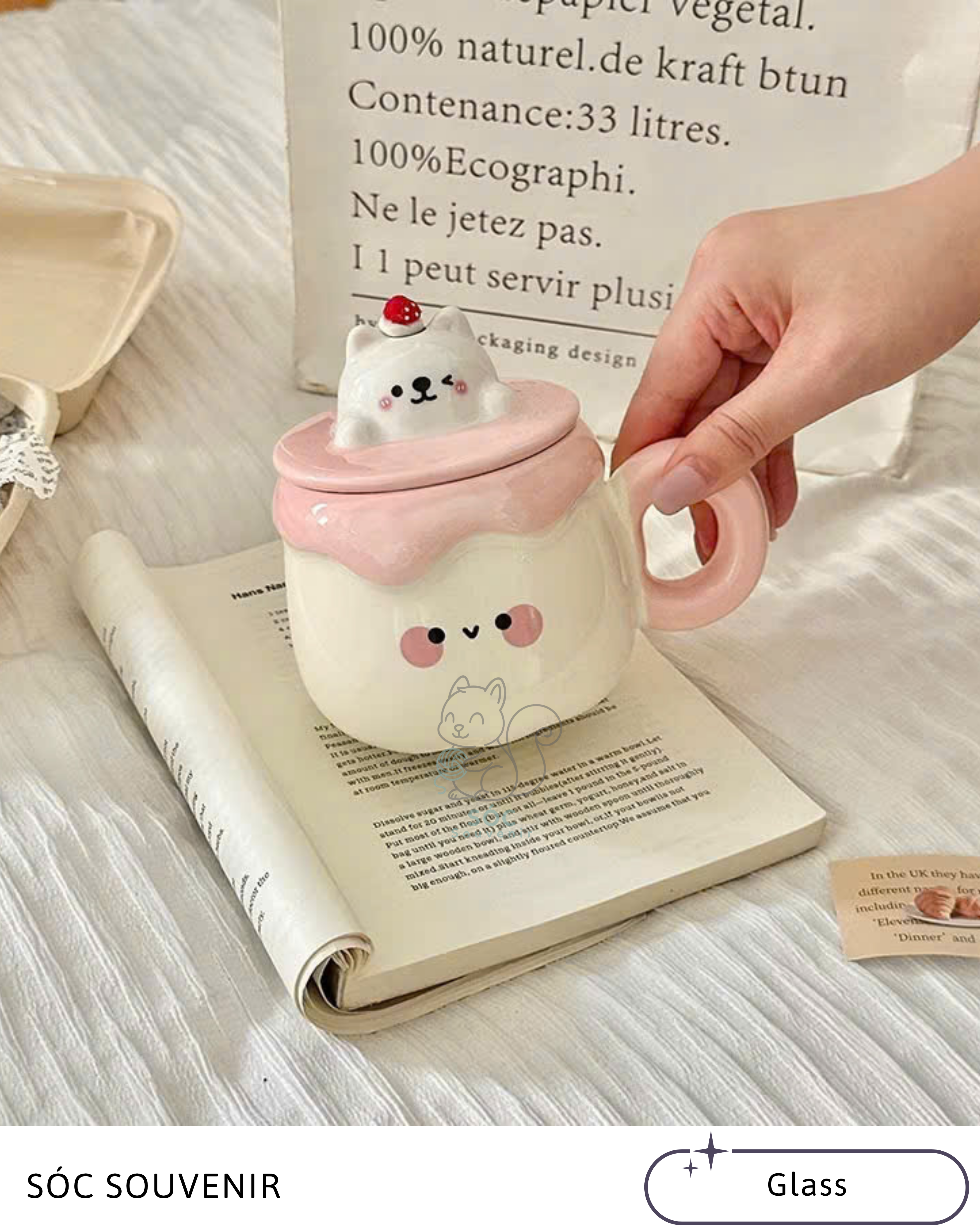Cake Animal Ceramic Mug