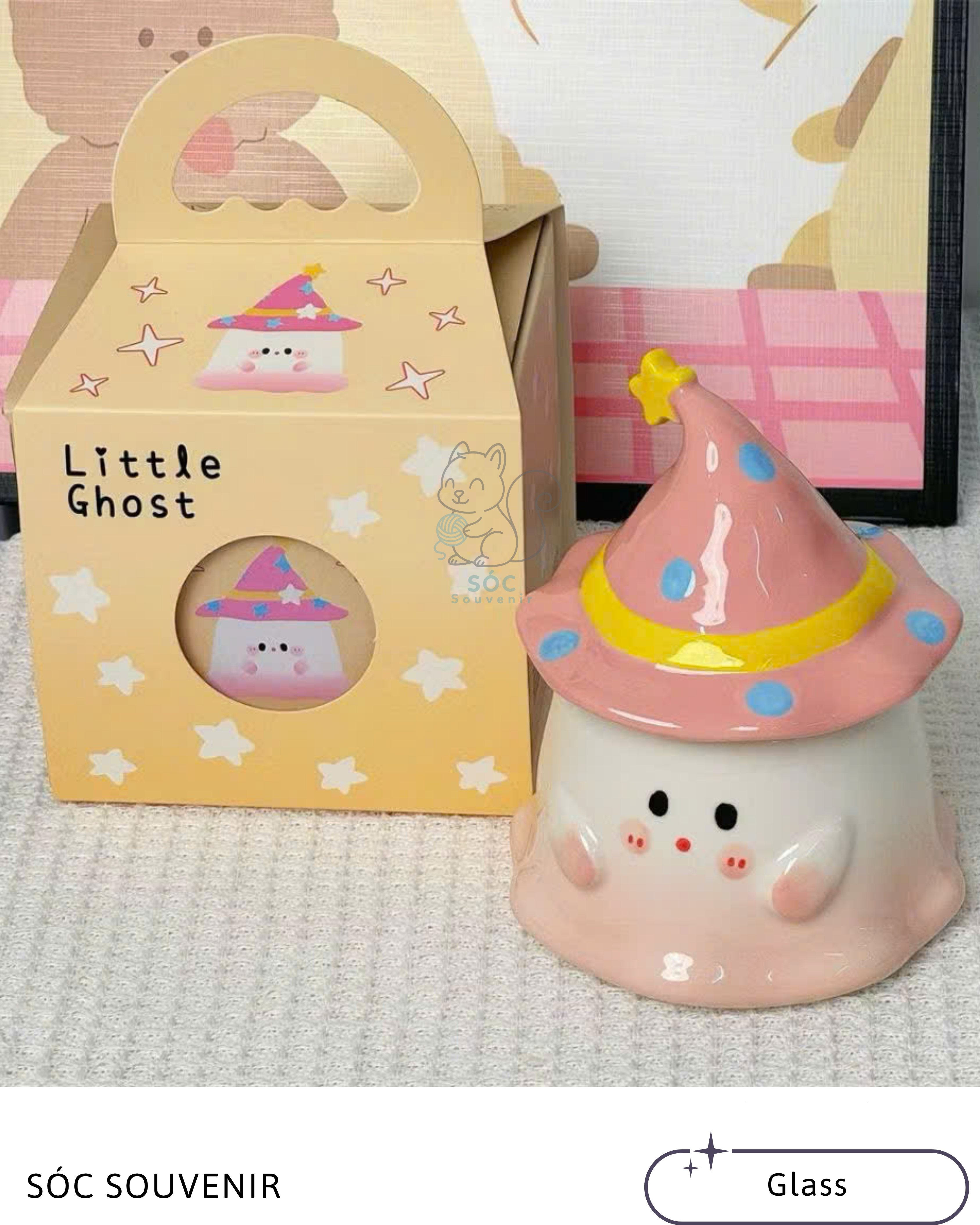 Little Ghost Ceramic Mug