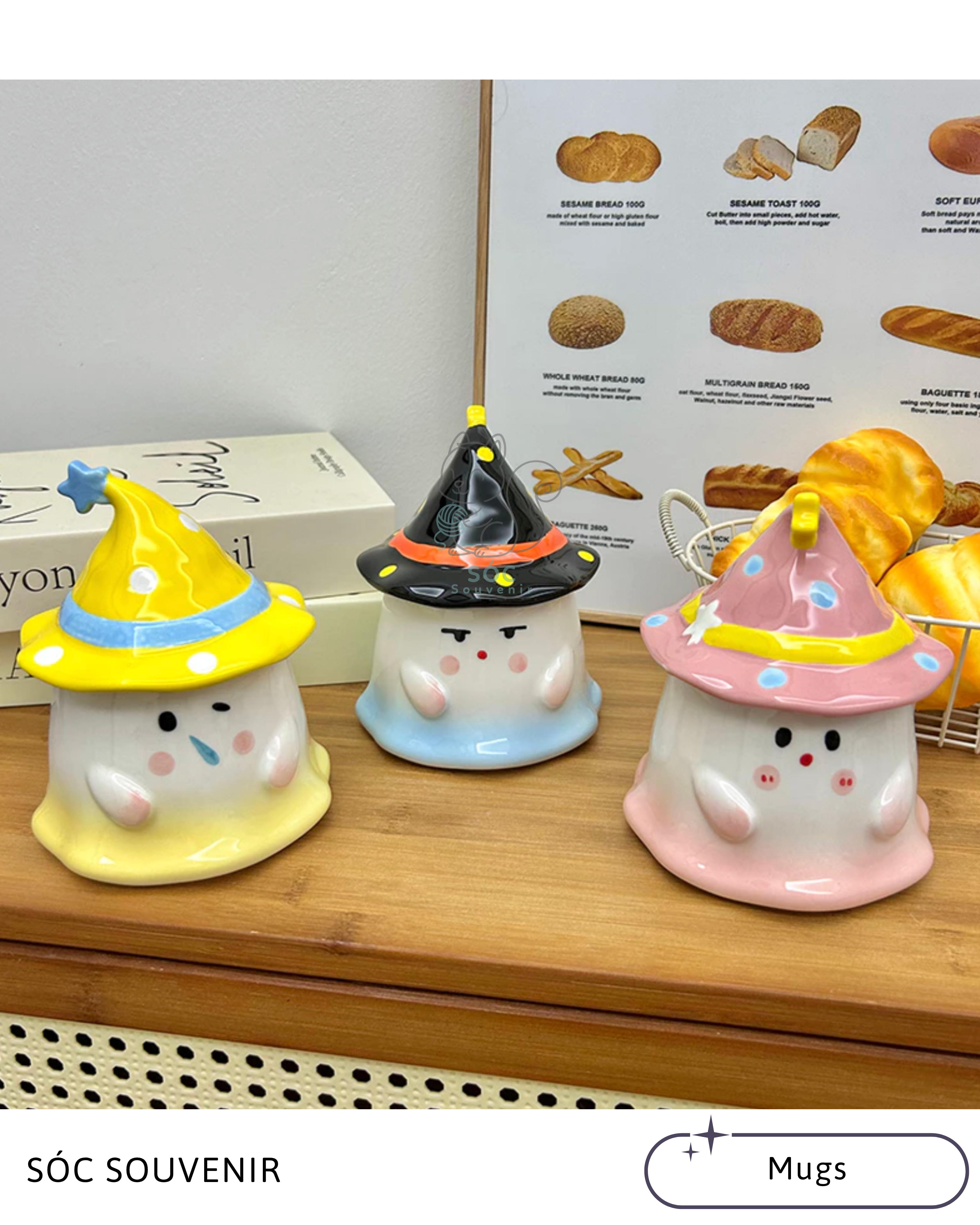 Little Ghost Ceramic Mug