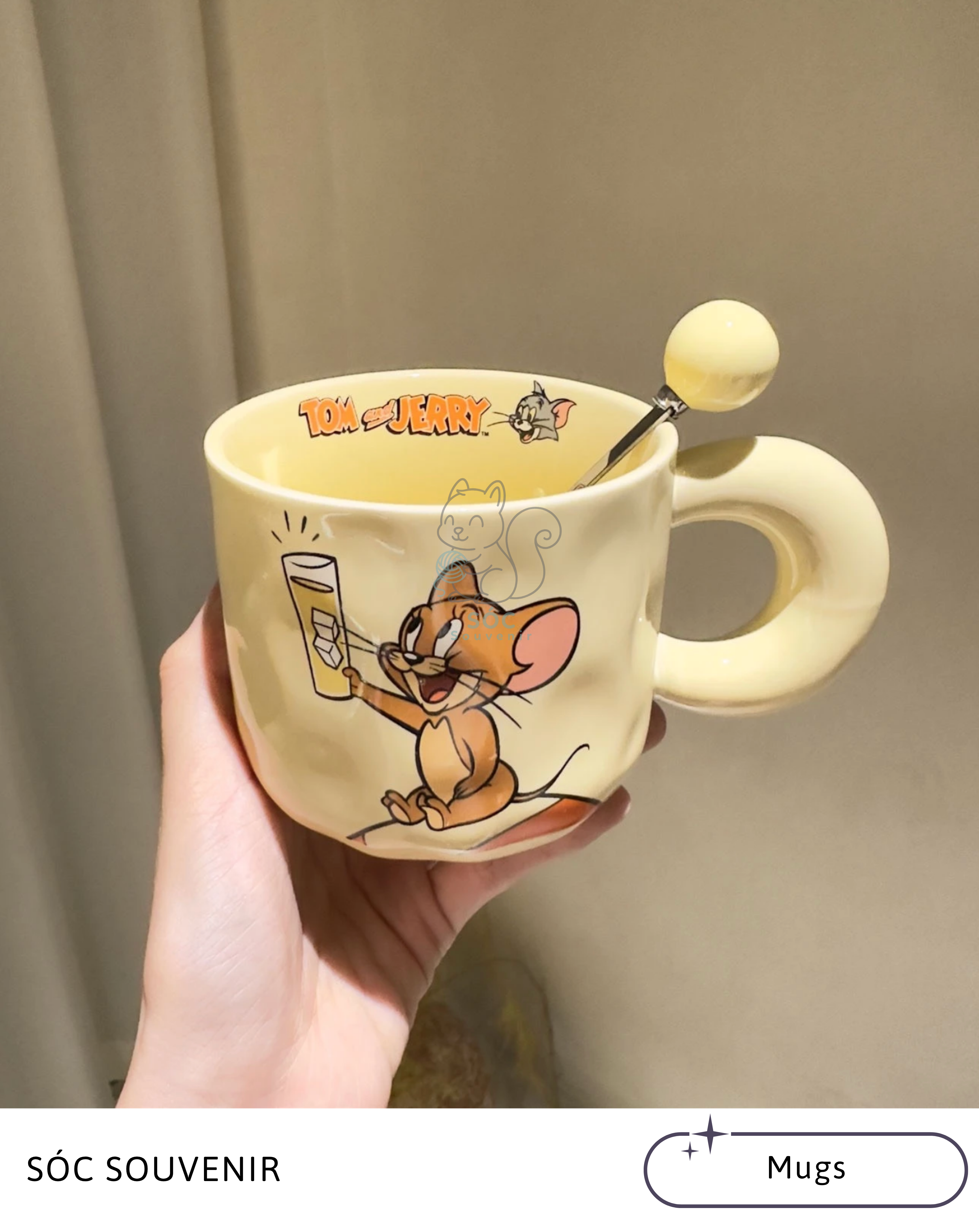 Tom & Jerry Ceramic Mug