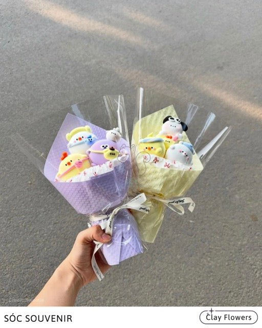 🌸 Clay Flowers – Handmade with Love