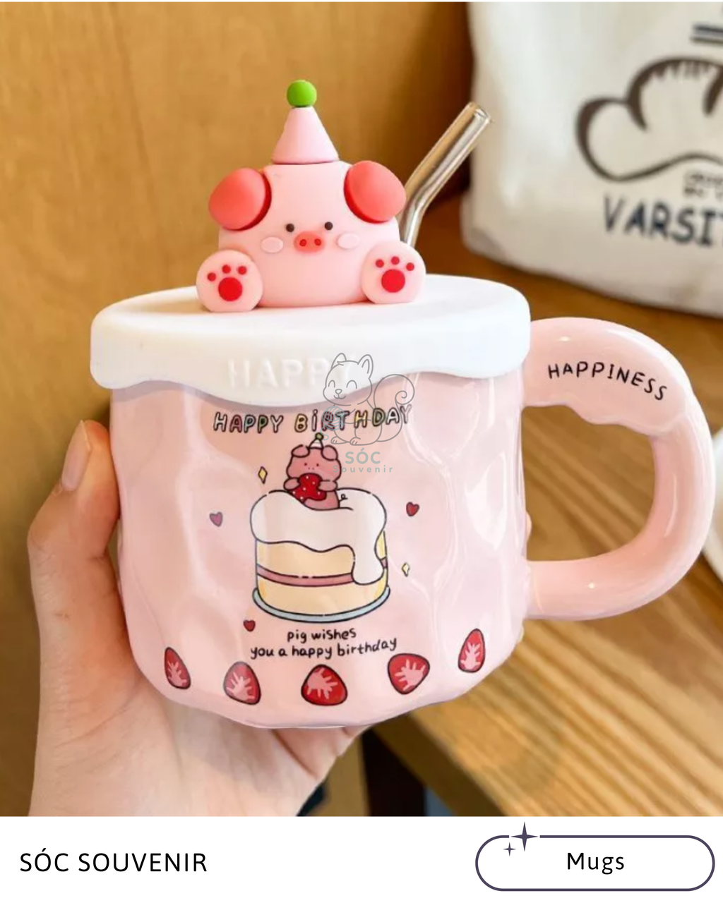 Birthday Cake Ceramic Mug