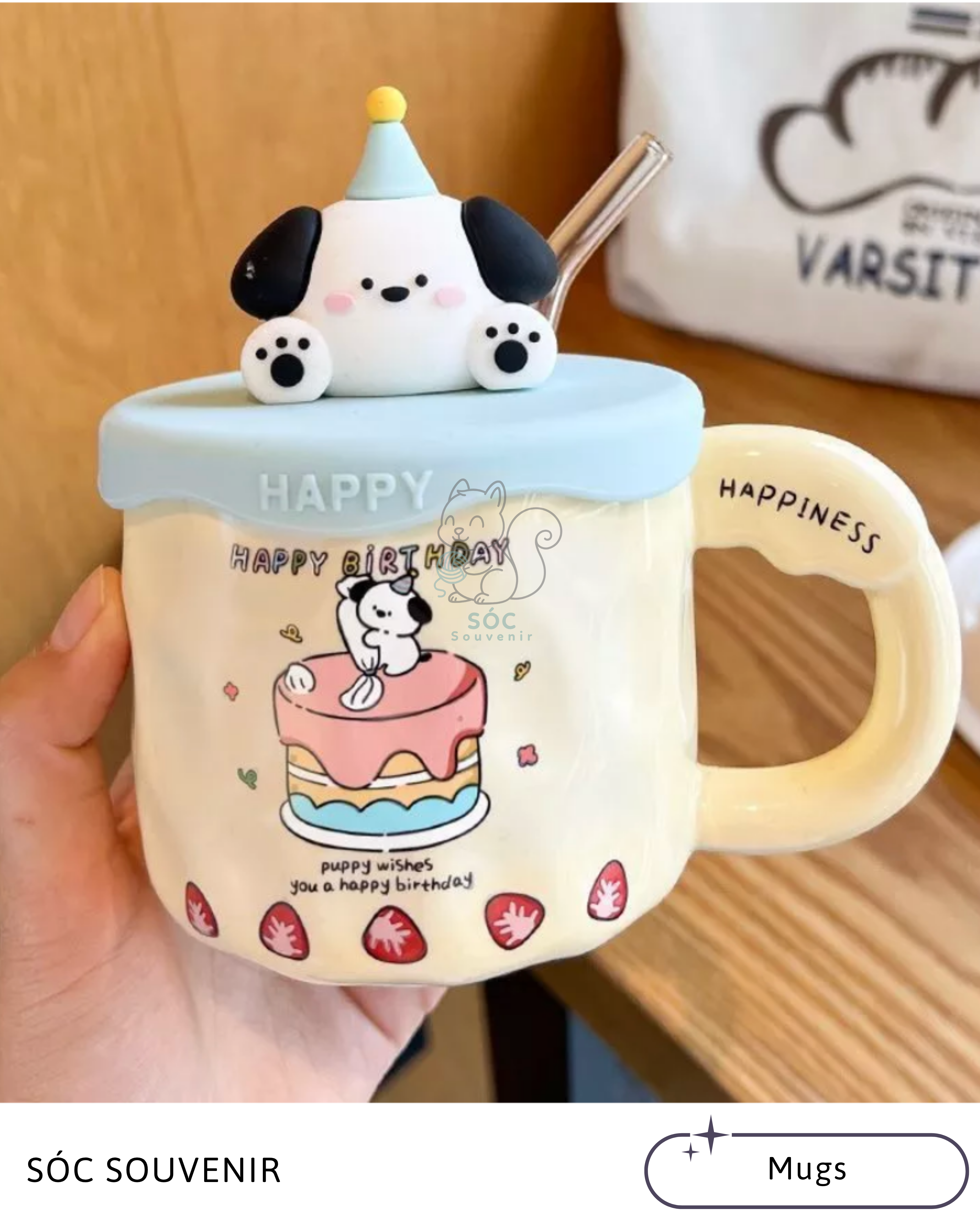 Birthday Cake Ceramic Mug