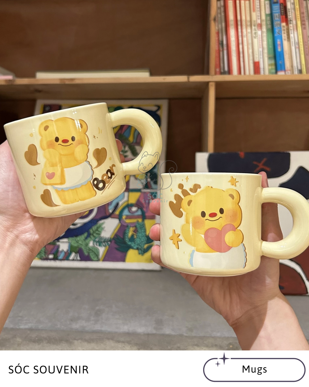 Yellow Bear Ceramic Mug