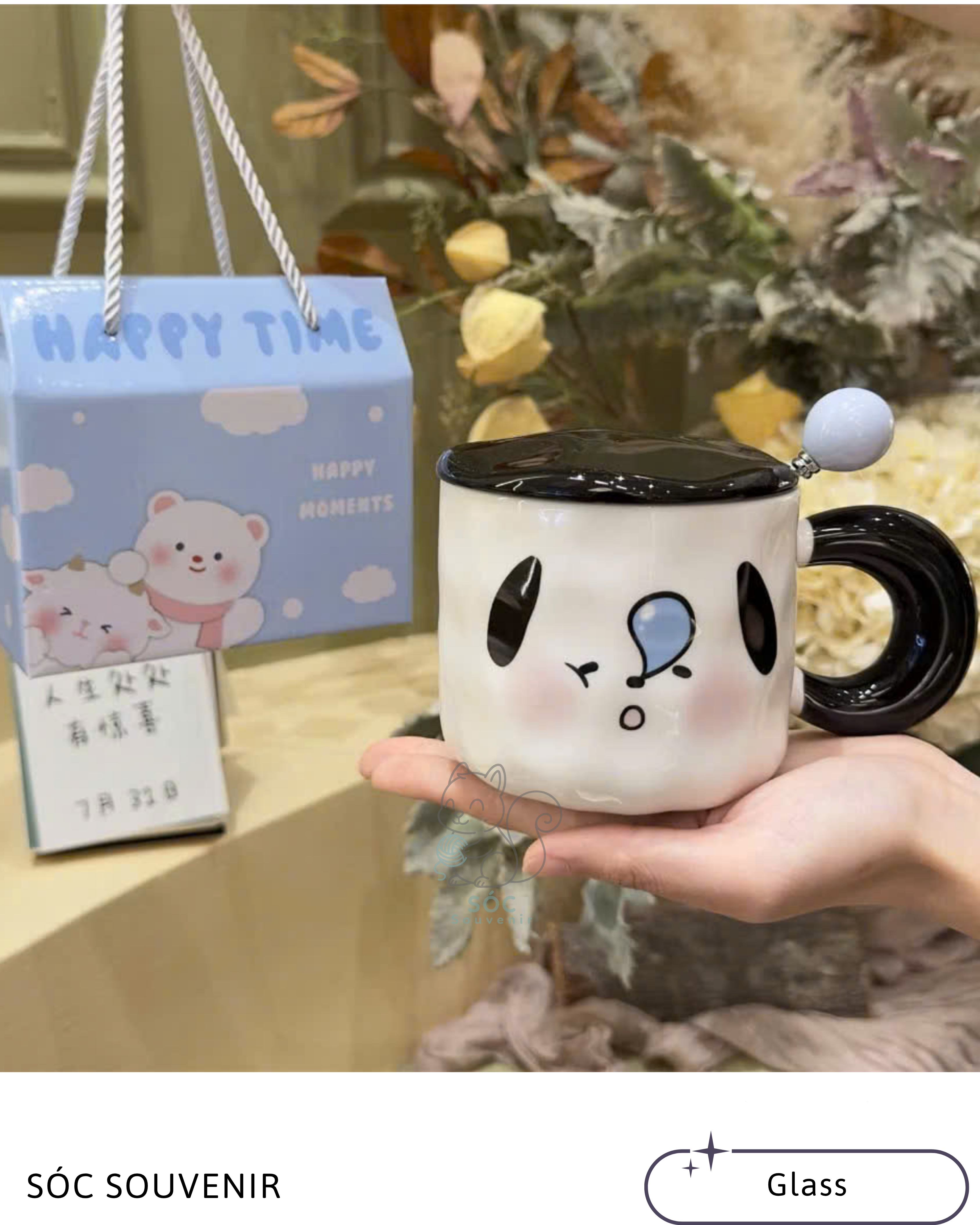 Dog Ceramic Mug – Premium Gift Box Set