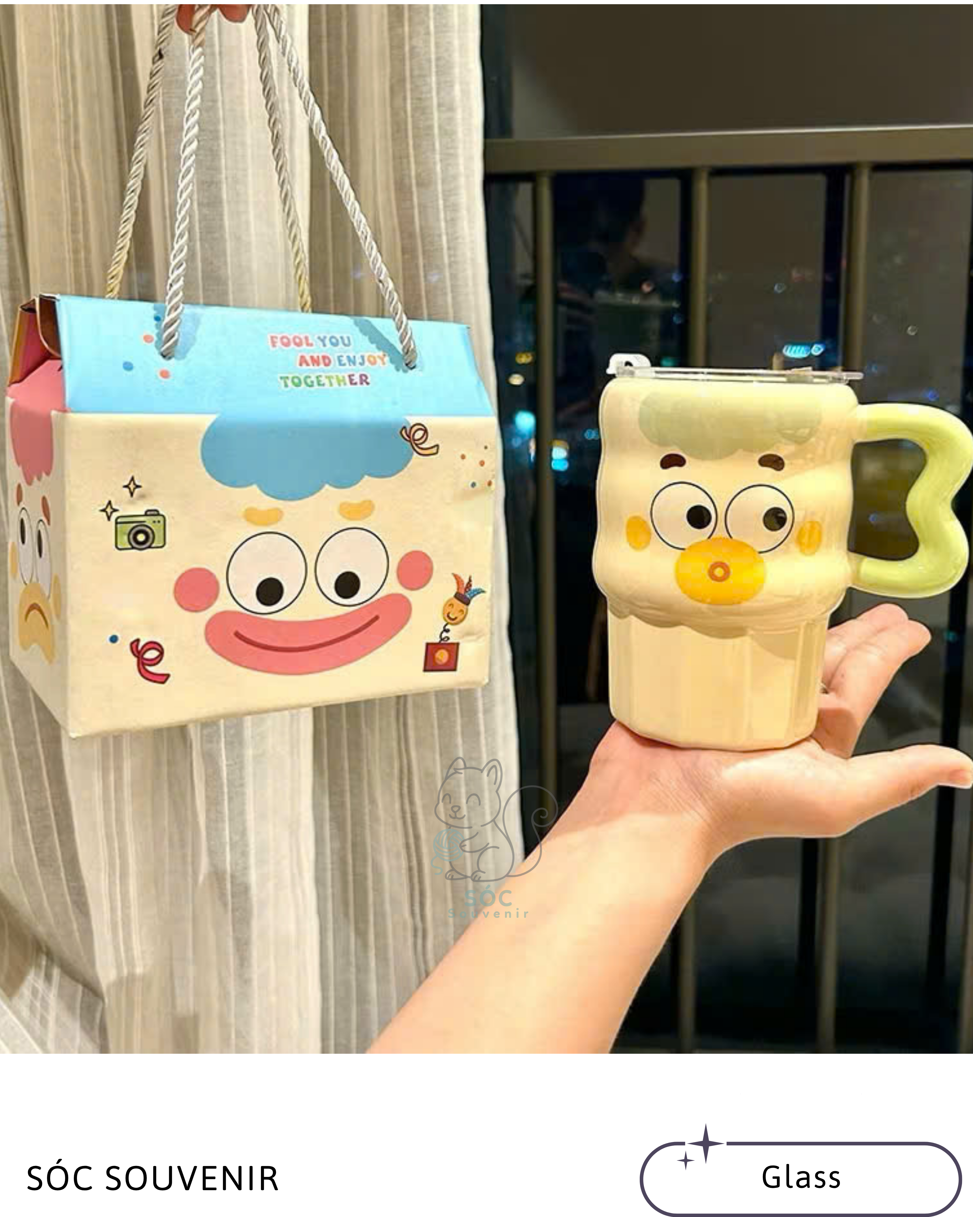 Clown Ceramic Mug Gift Set