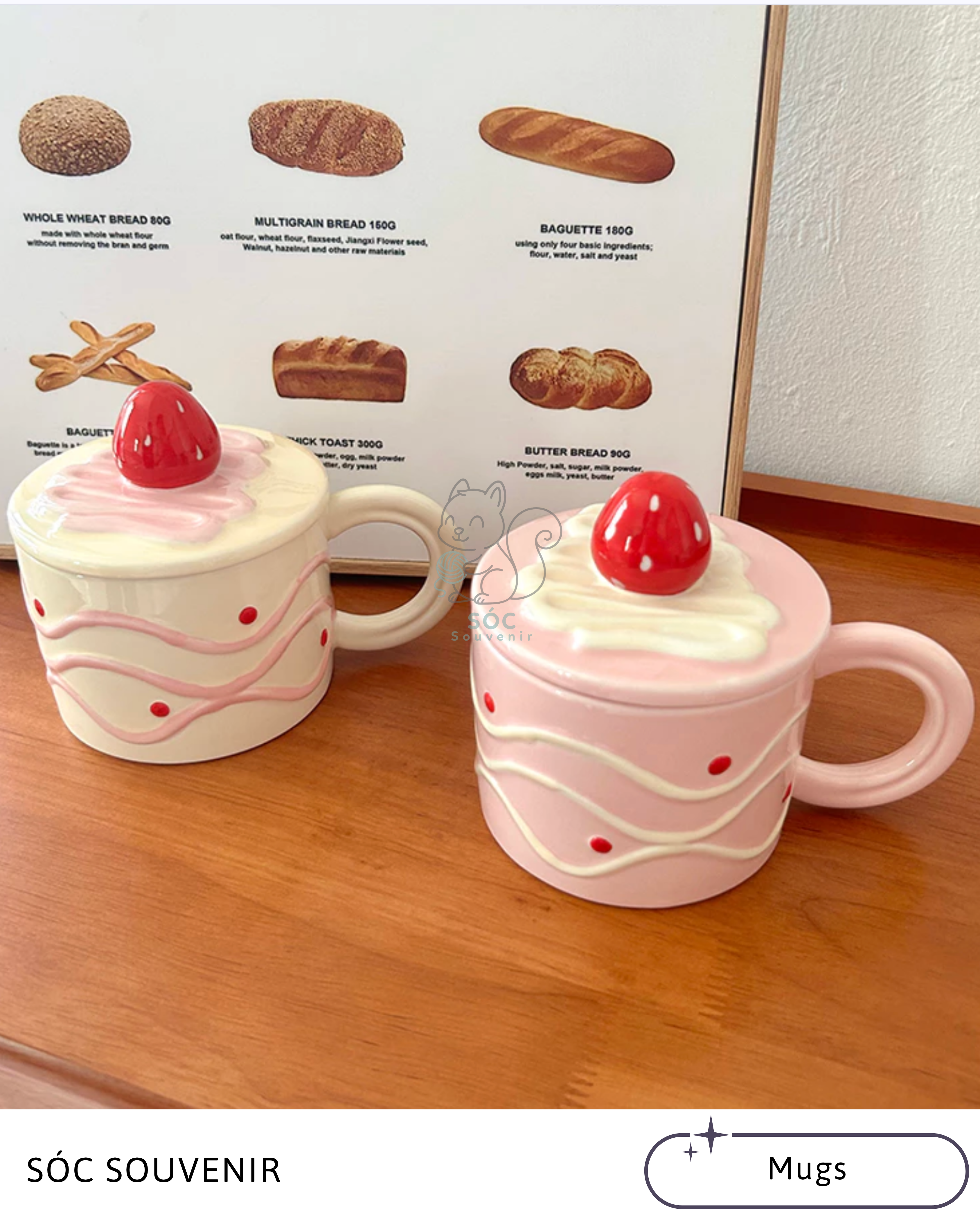 Strawberry Ceramic Mug