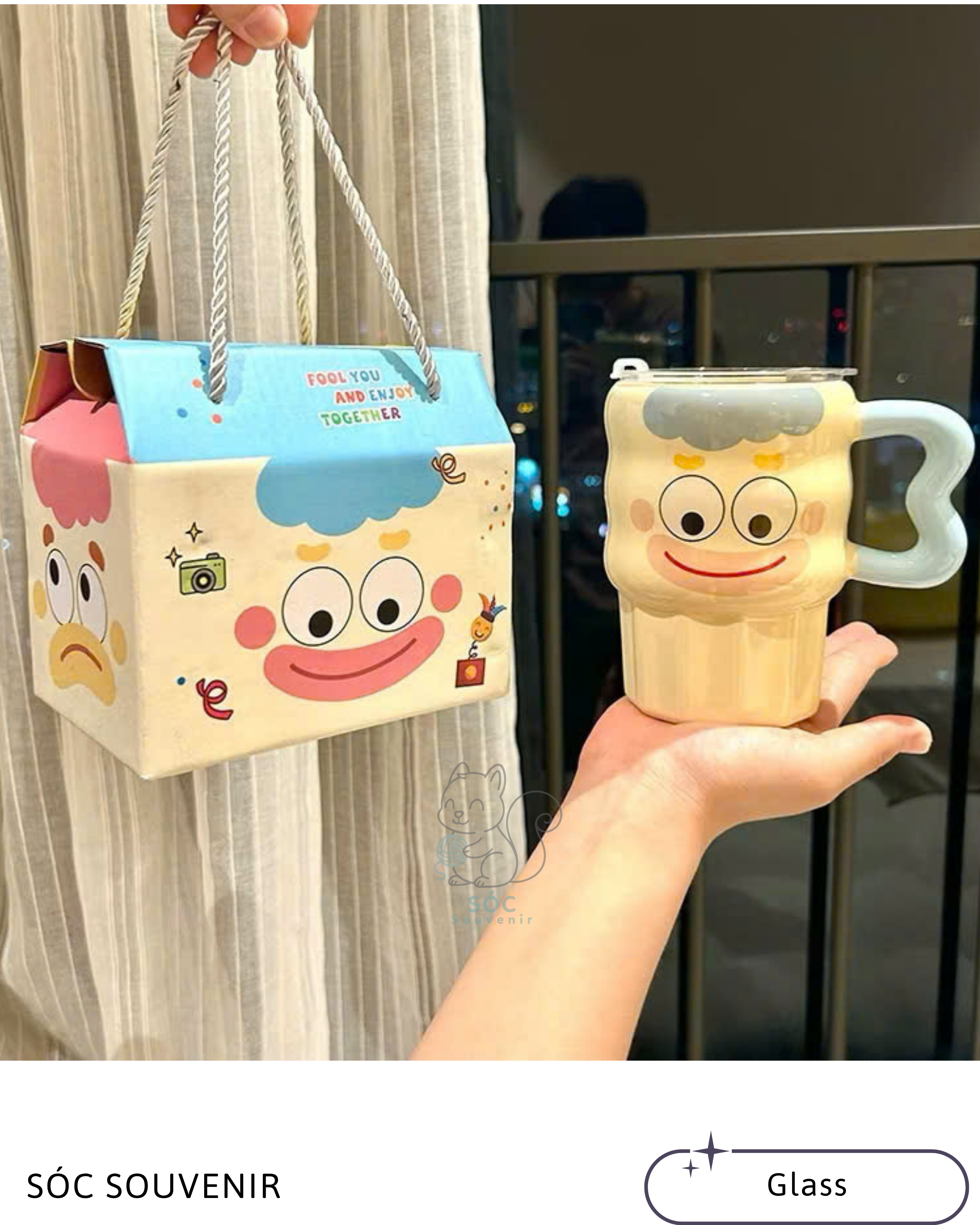 Clown Ceramic Mug Gift Set