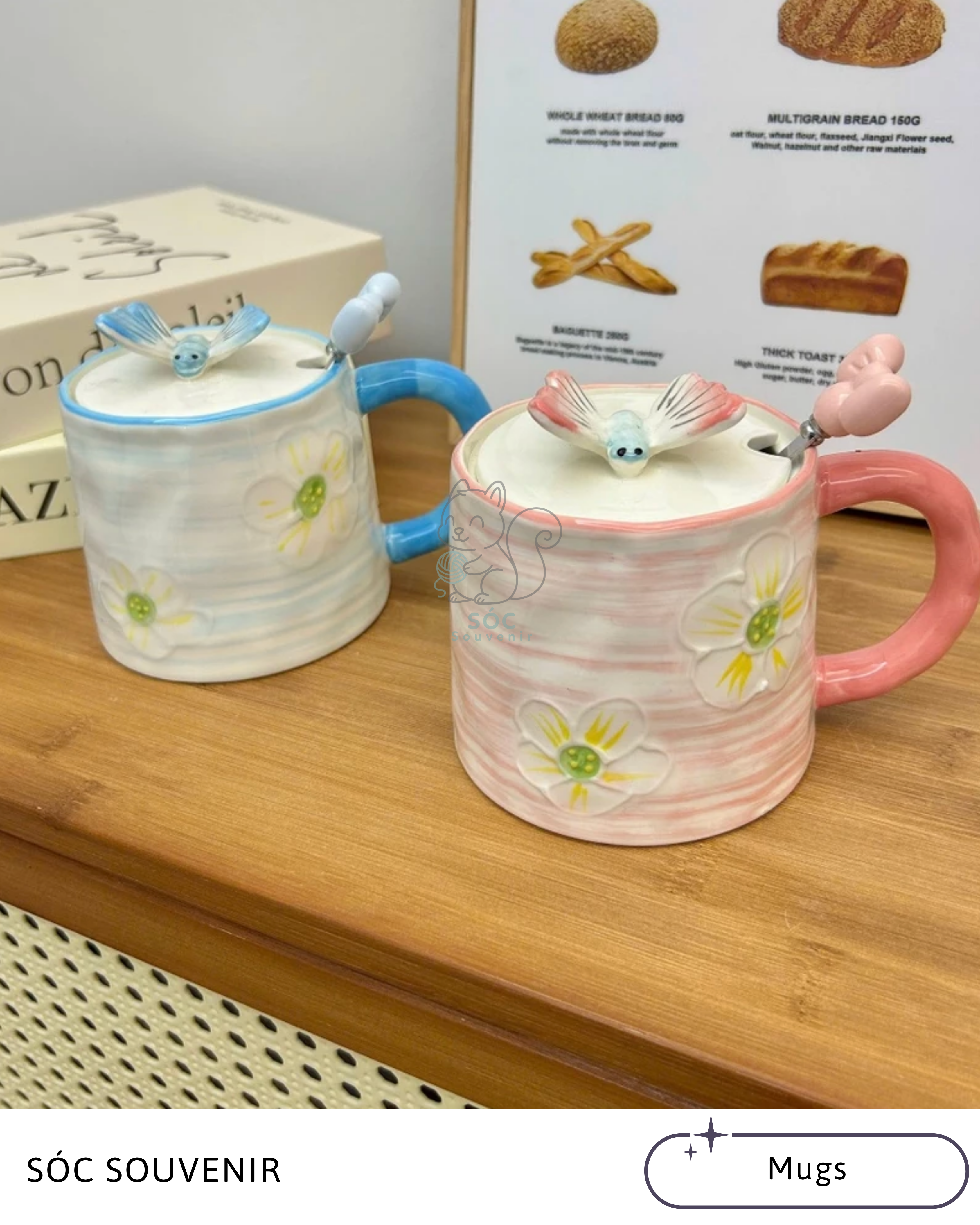 Butterfly Ceramic Mug