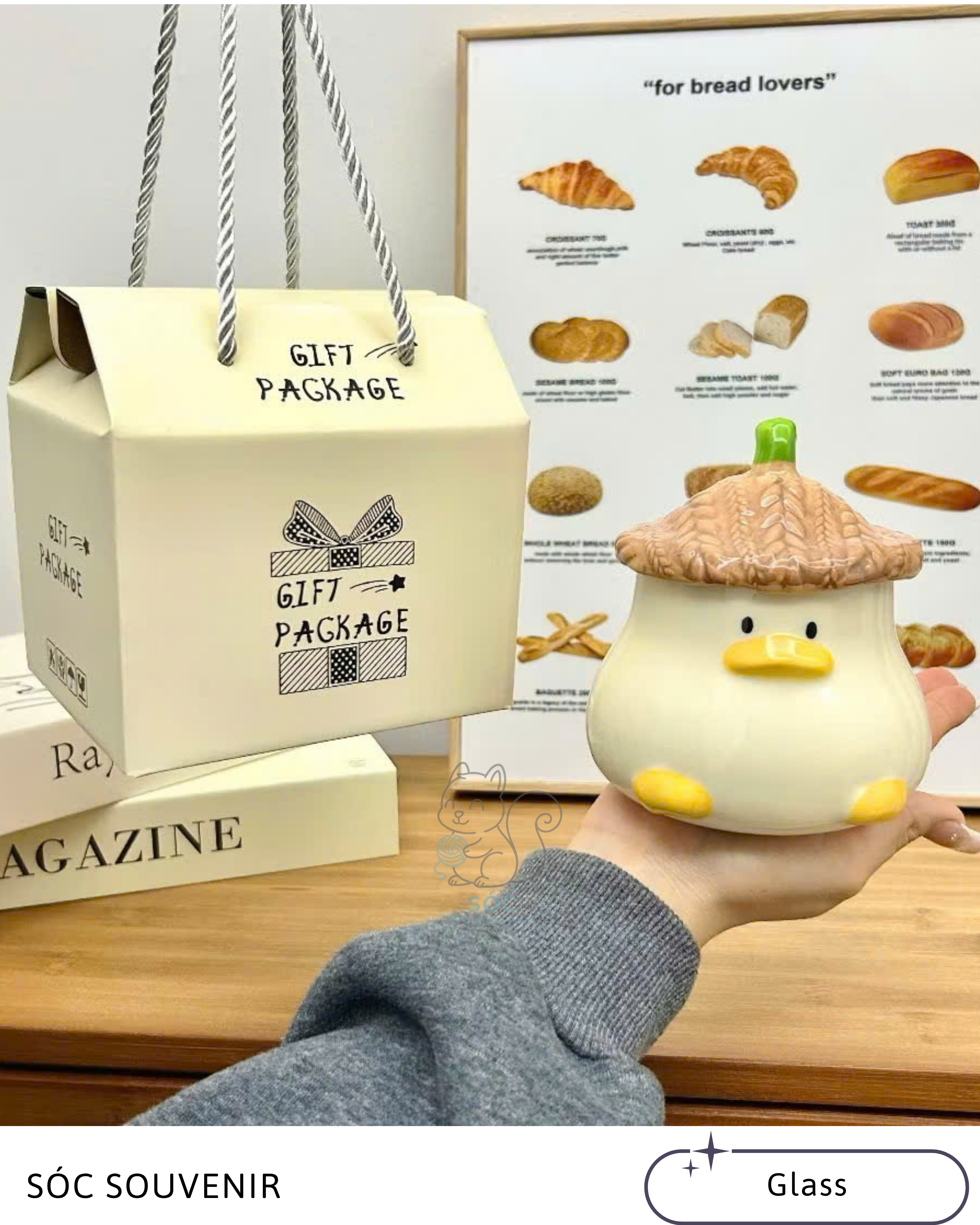 Duck Ceramic Mug – Premium Gift Box Set