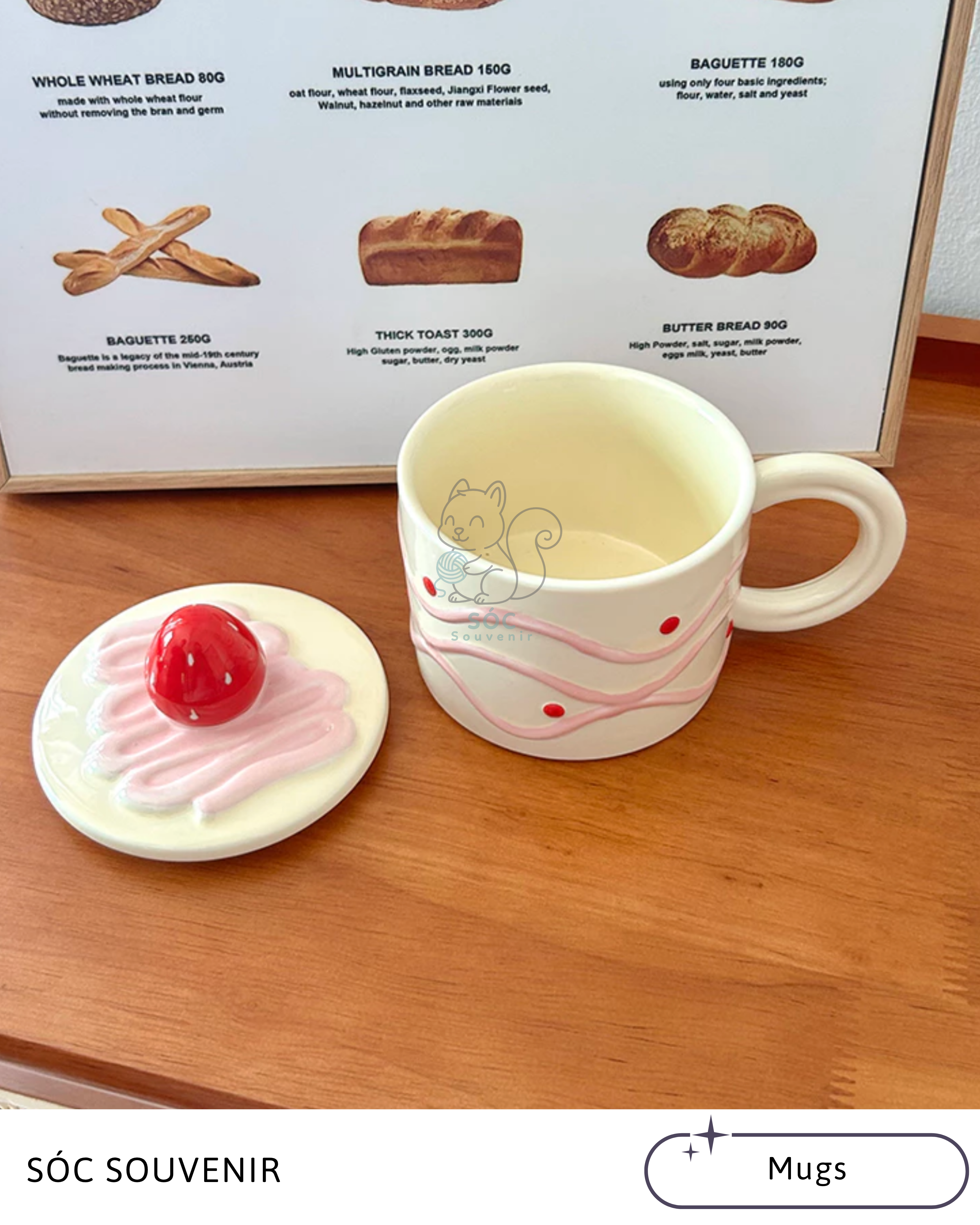 Strawberry Ceramic Mug