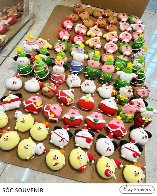 🌸 Clay Flowers – Handmade with Love