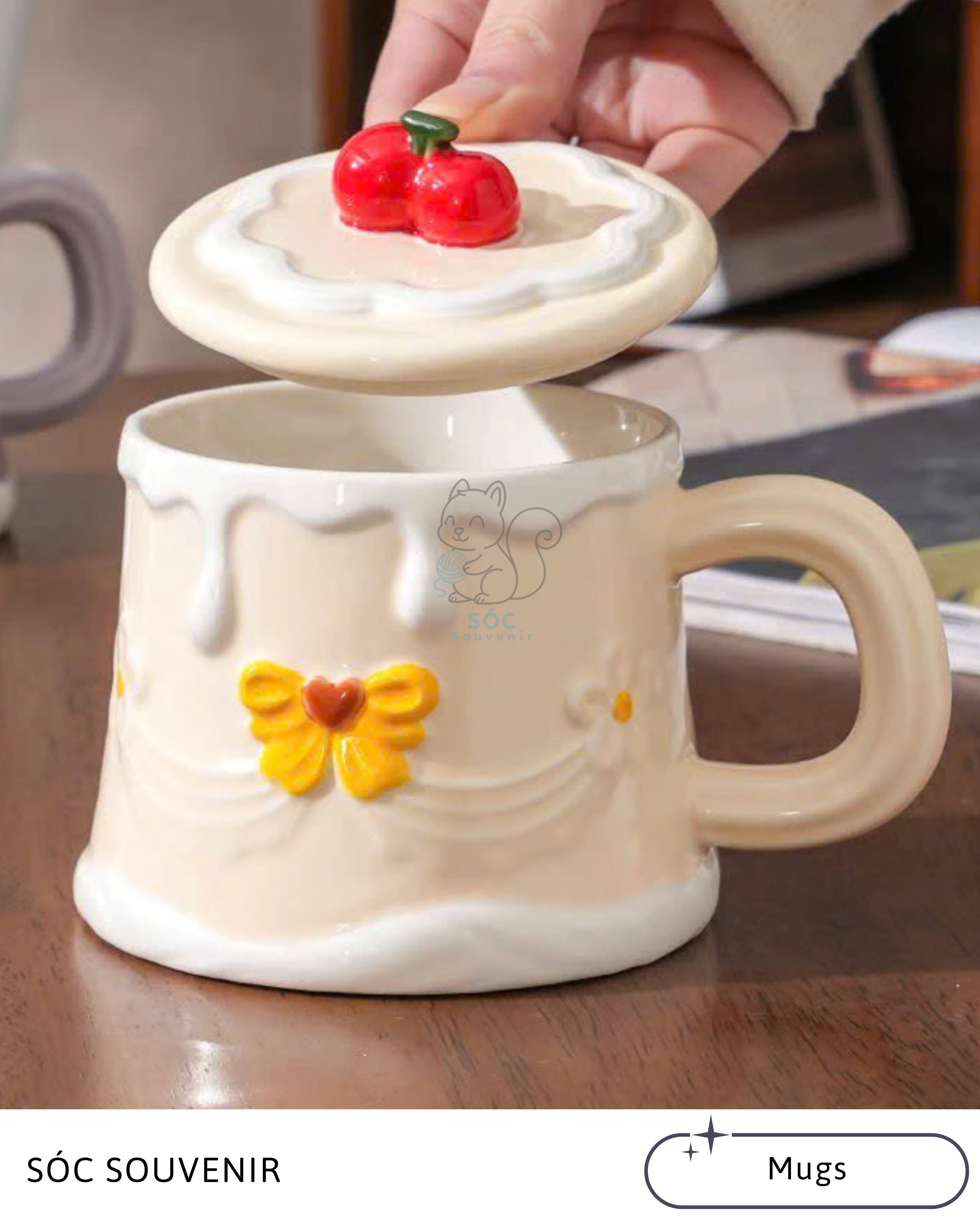 Cake Ceramic Mug – Premium Gift Box Set&nbsp;