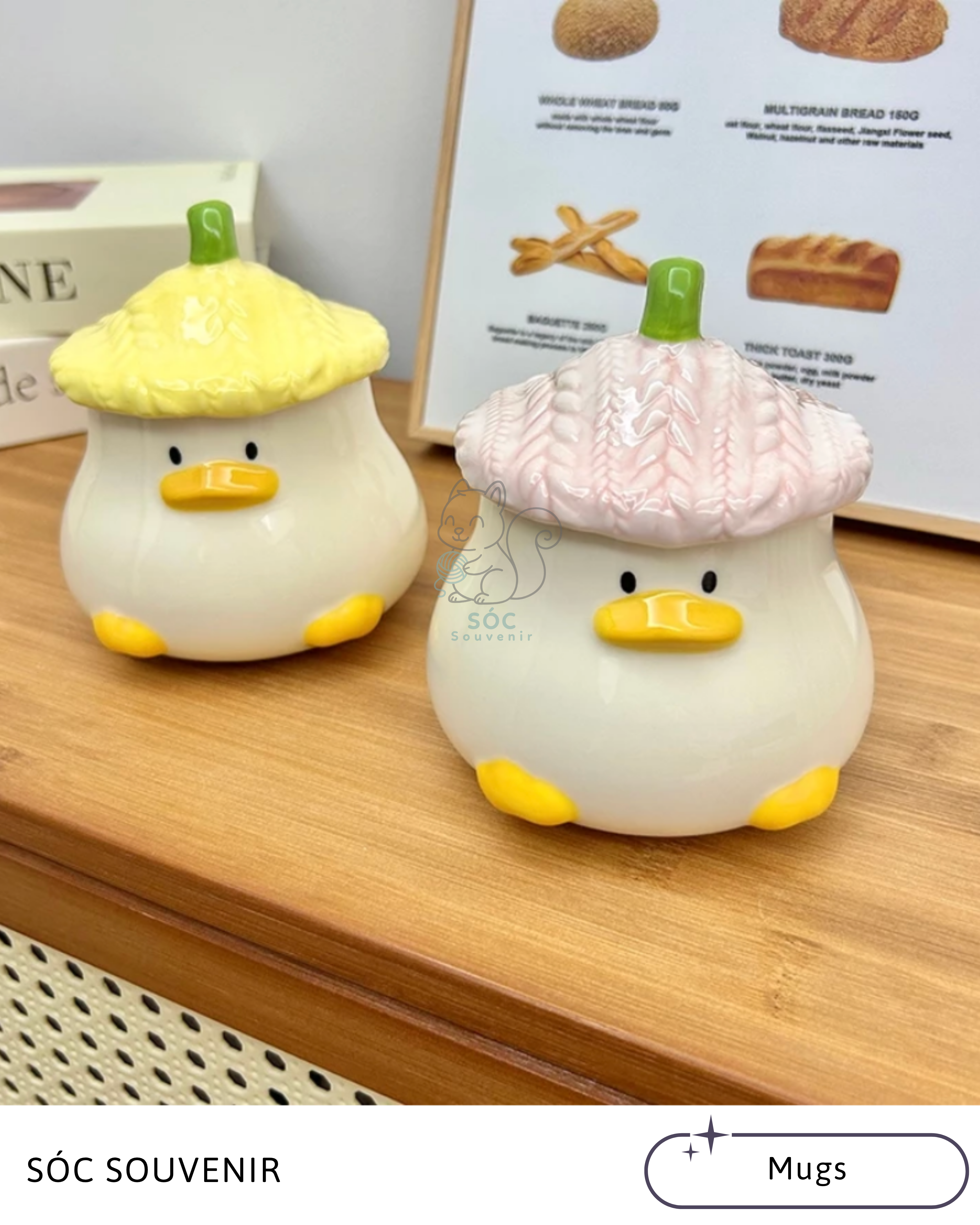 Duck Ceramic Mug – Premium Gift Box Set