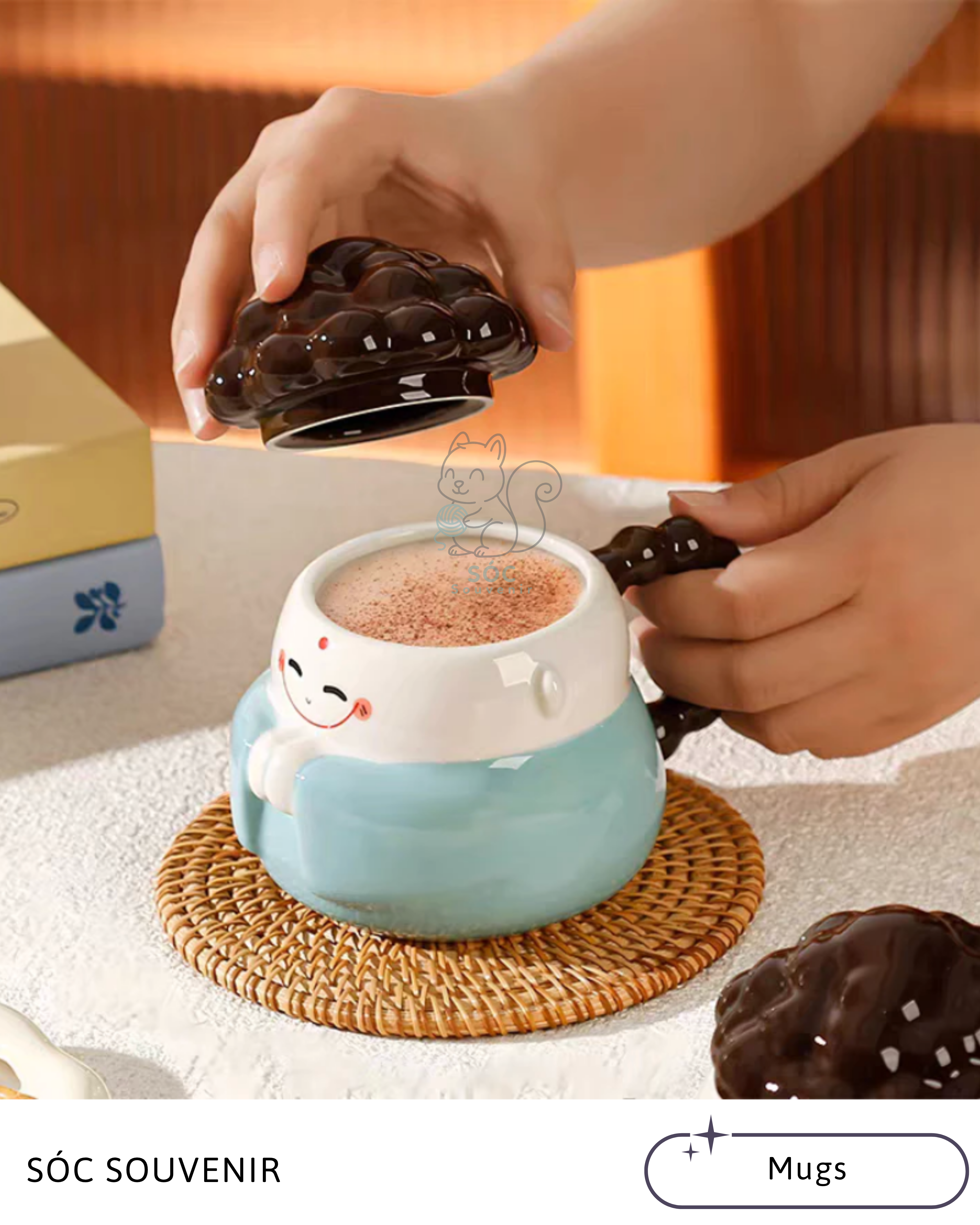 Little Monk Ceramic Mug