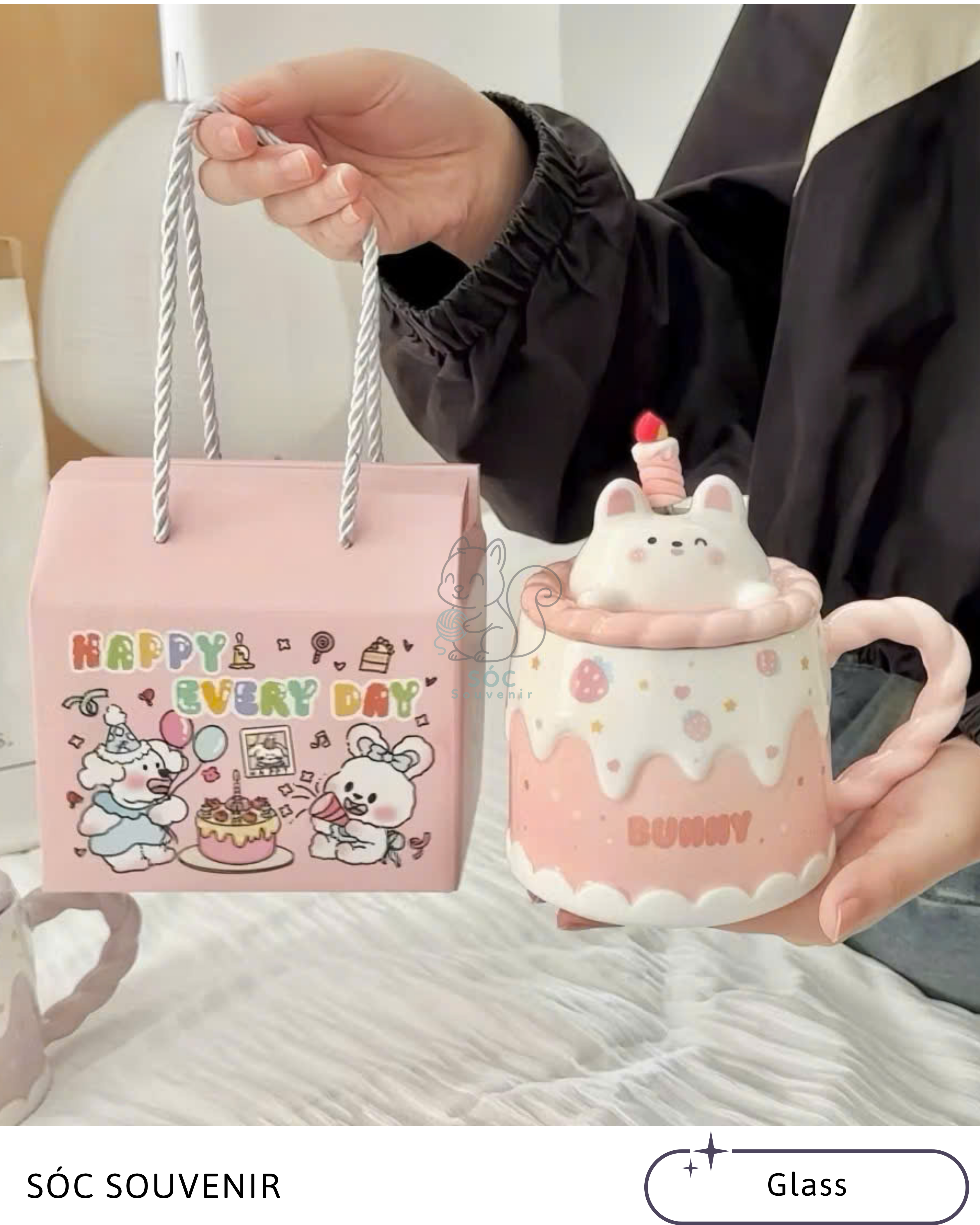 Birthday Cake Animal Mug