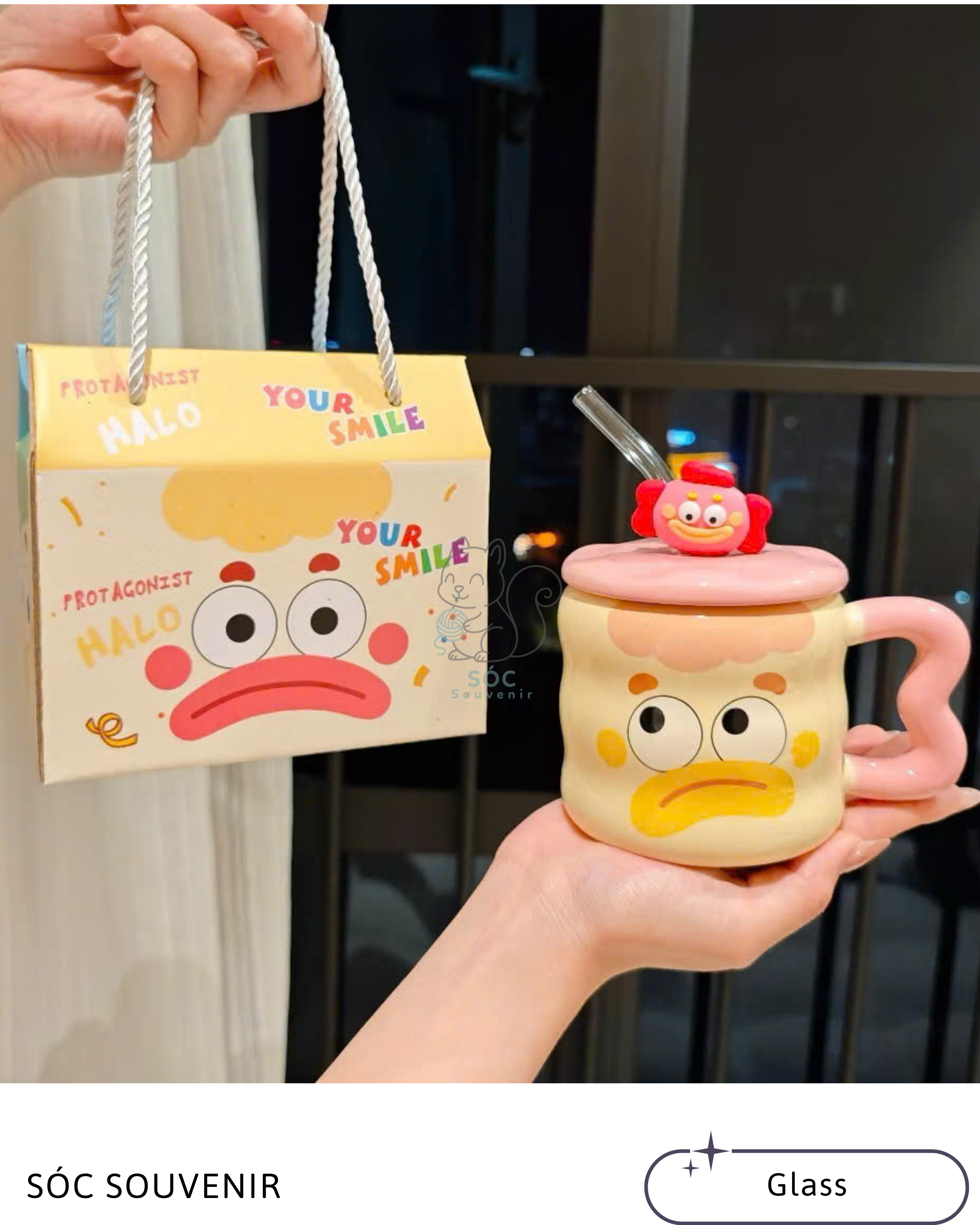 Clown Ceramic Mug Gift Set