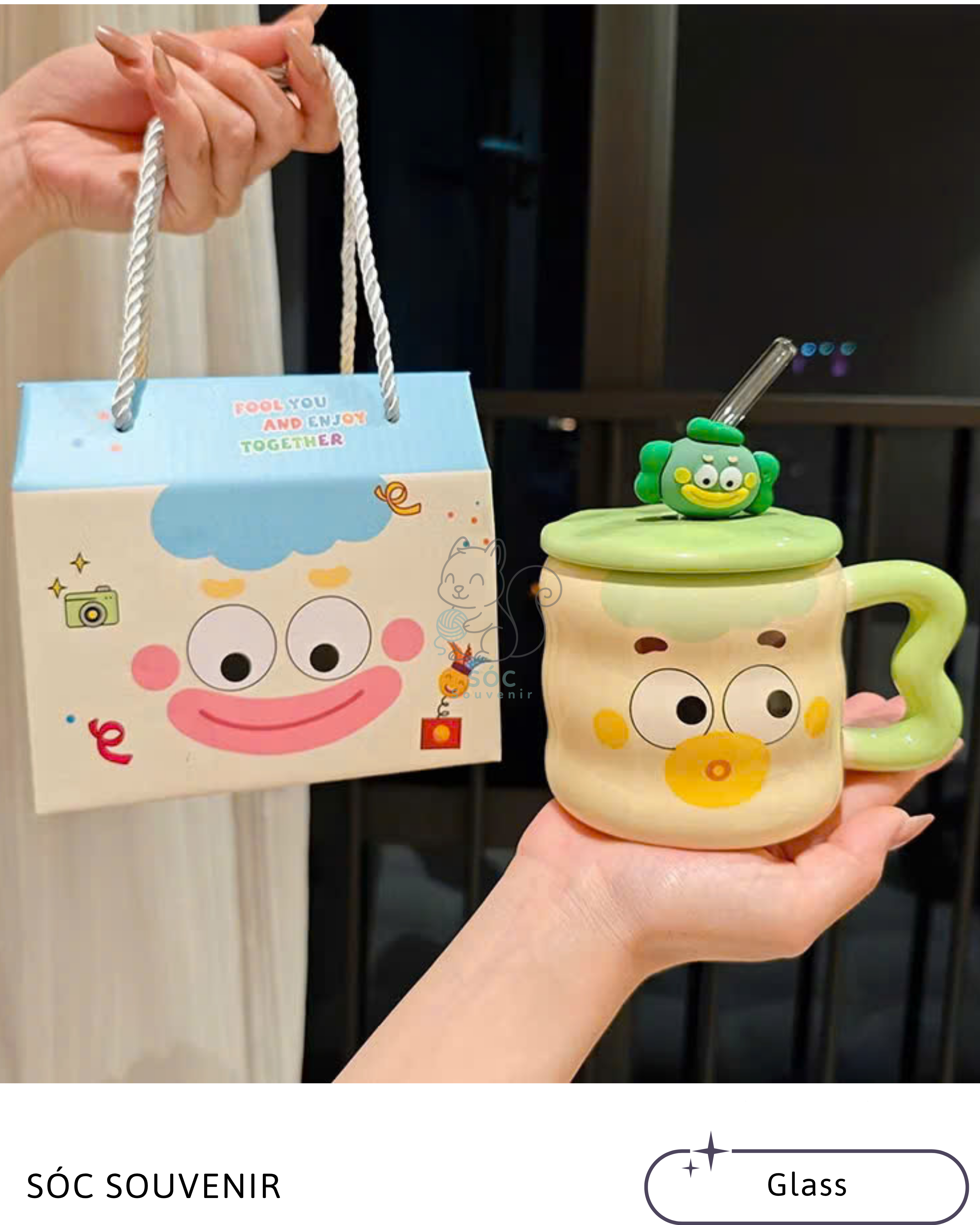 Clown Ceramic Mug Gift Set