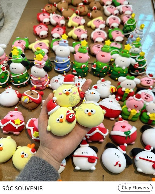 🌸 Clay Flowers – Handmade with Love