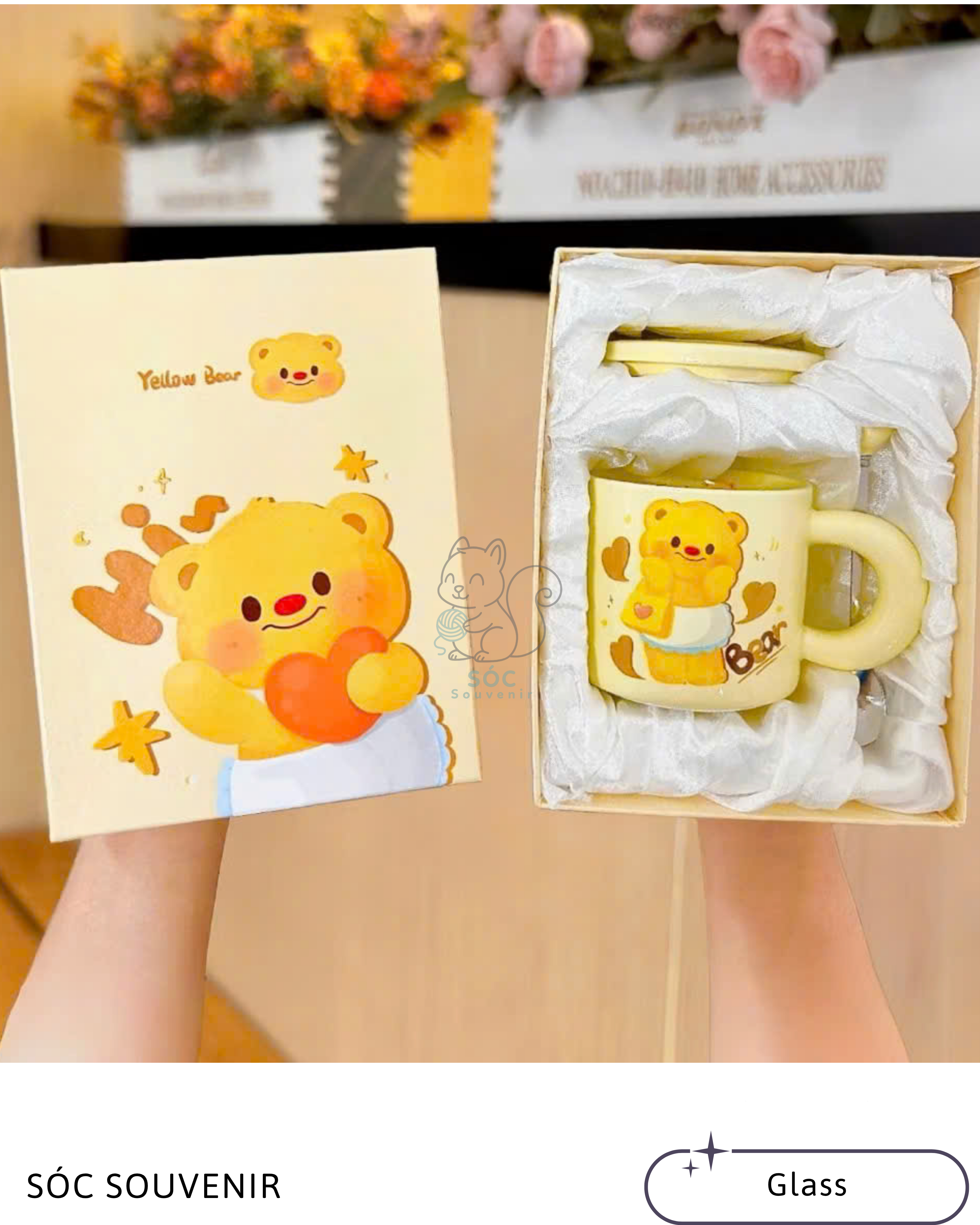Yellow Bear Ceramic Mug