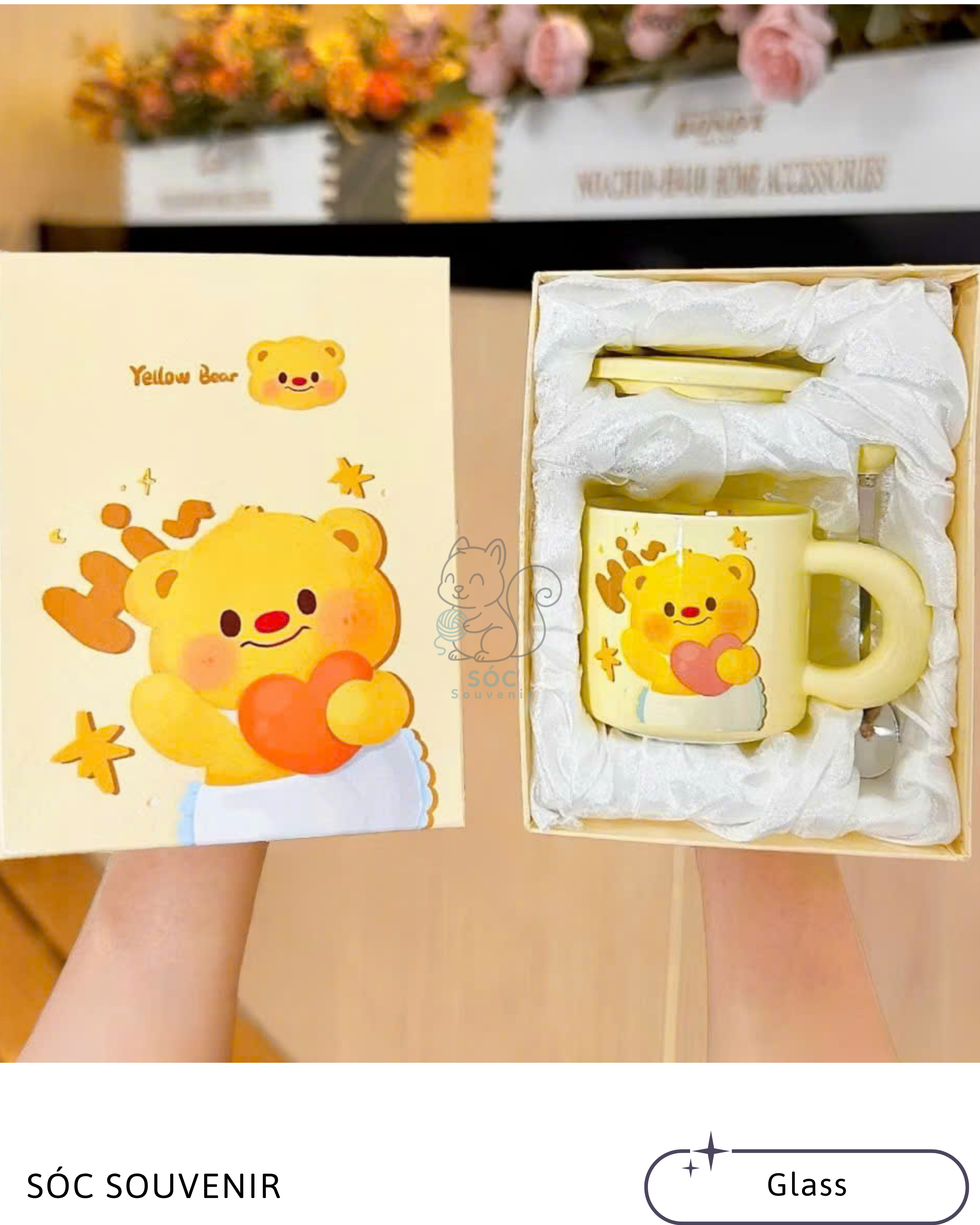 Yellow Bear Ceramic Mug