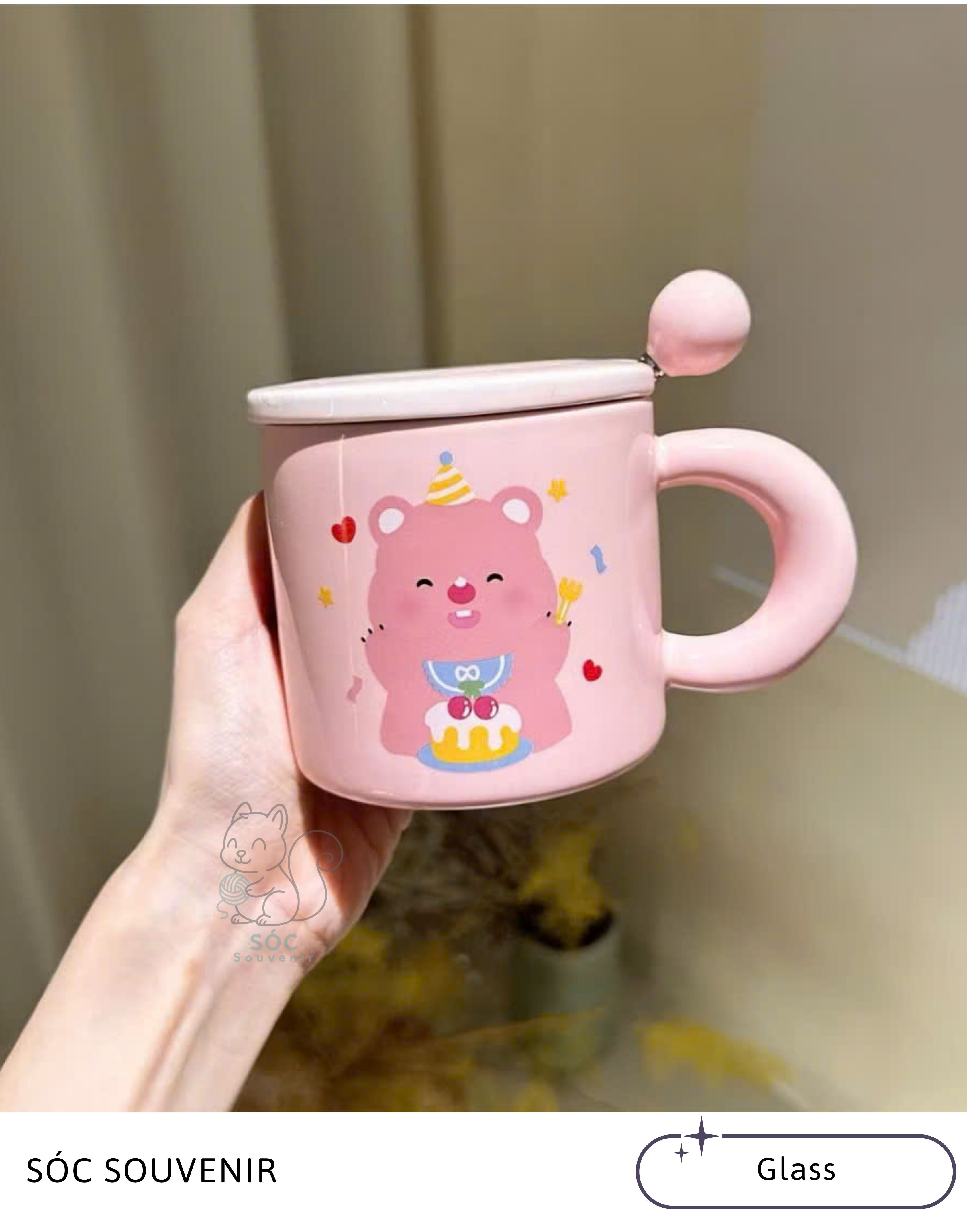 Bear & Loopy Ceramic Mug Gift Set