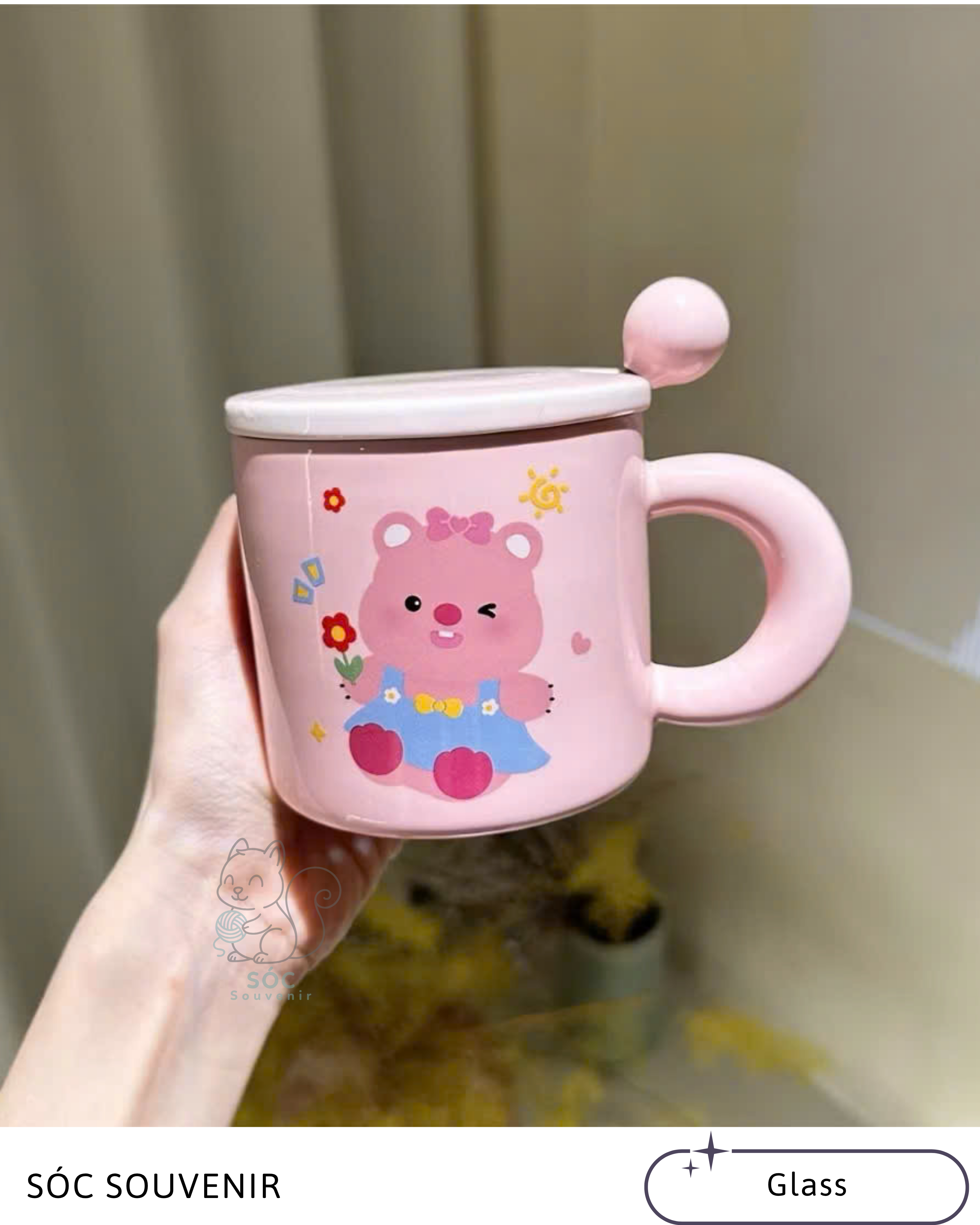 Bear & Loopy Ceramic Mug Gift Set