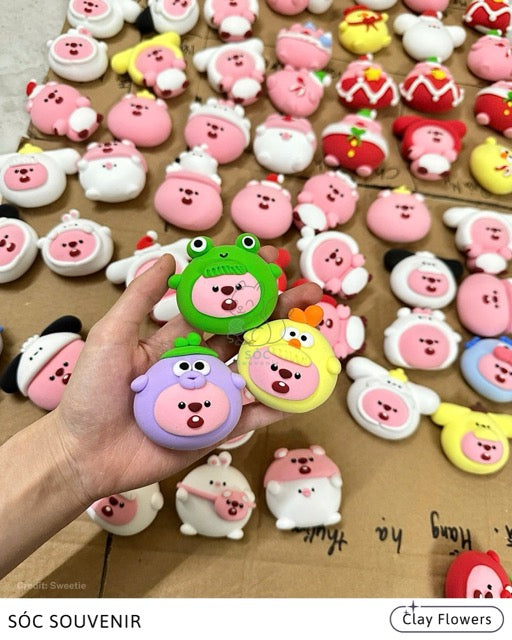 🌸 Clay Flowers – Handmade with Love