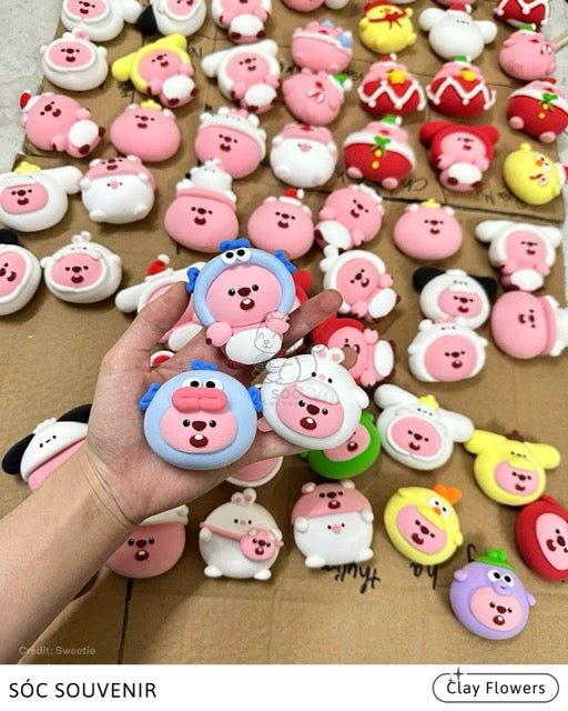 🌸 Clay Flowers – Handmade with Love