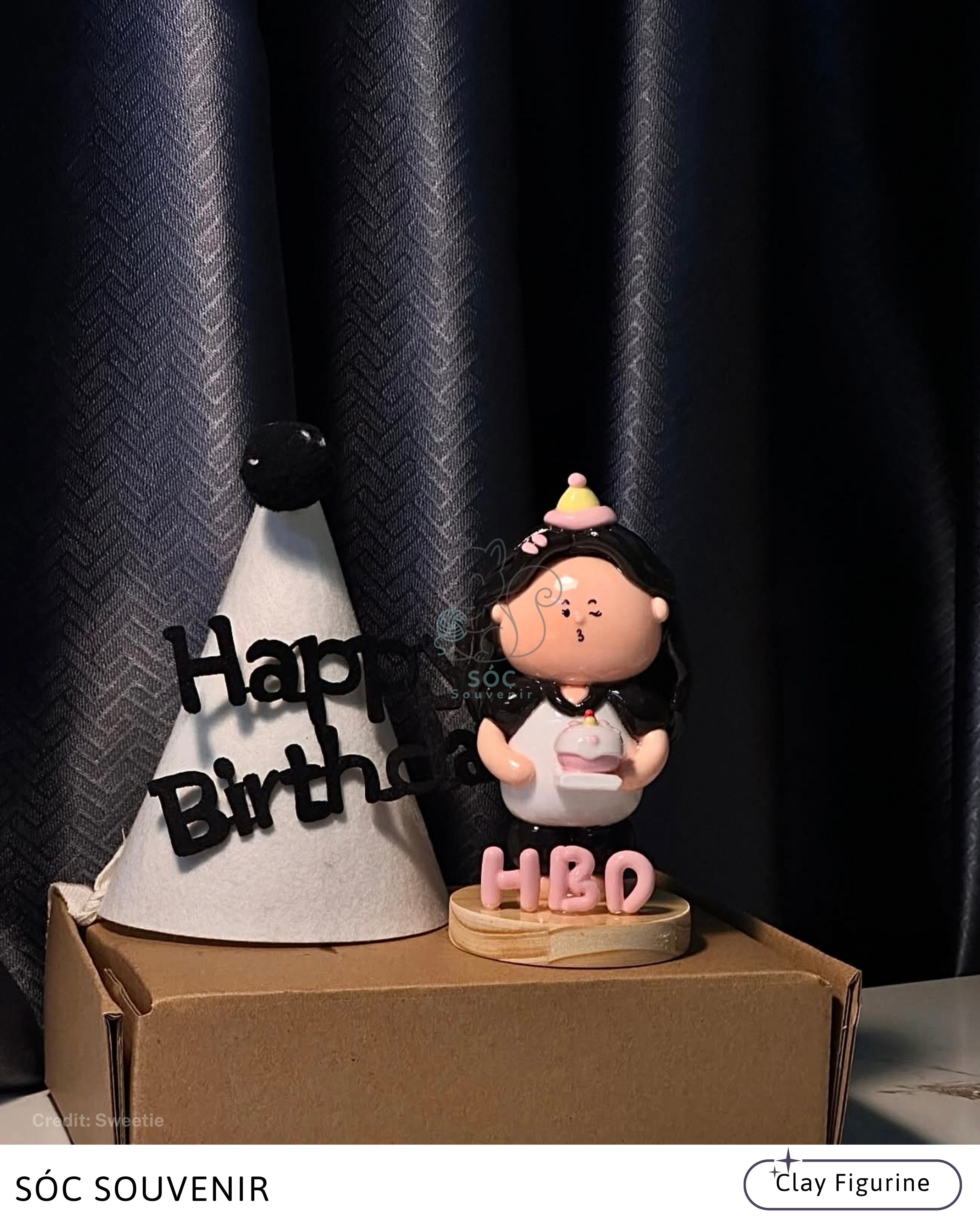 ✨ Clay Figurine – Personalized Handmade Gift