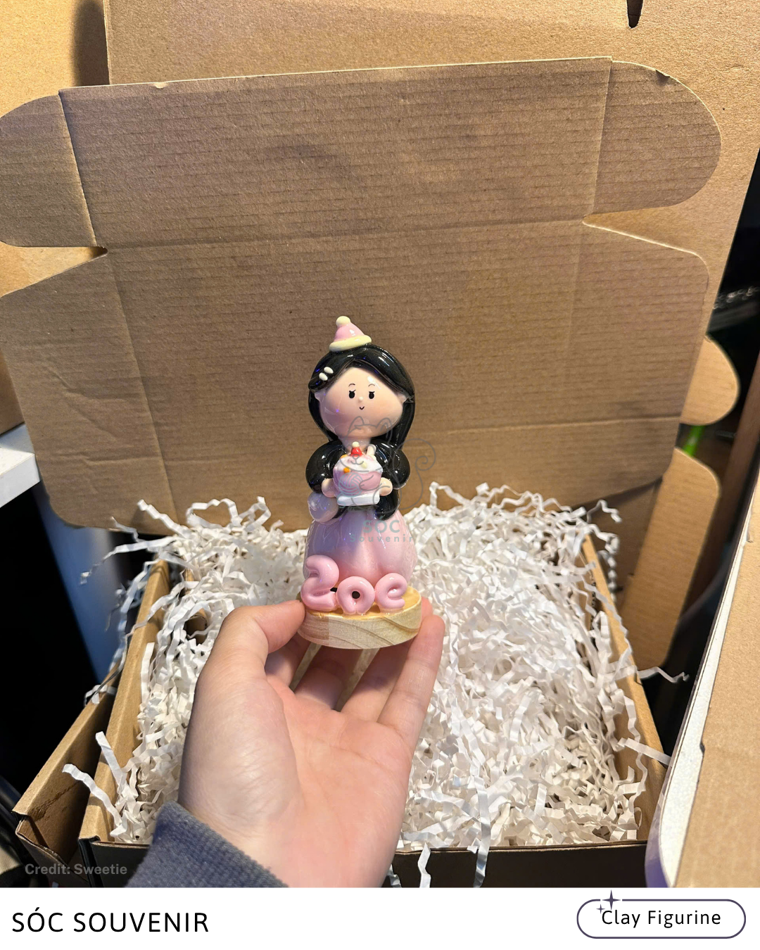 ✨ Clay Figurine – Personalized Handmade Gift