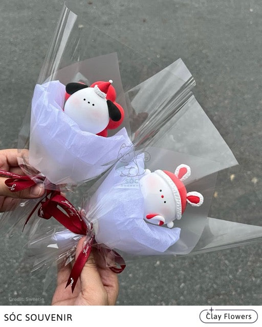 🌸 Clay Flowers – Handmade with Love