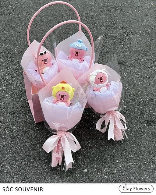 🌸 Clay Flowers – Handmade with Love