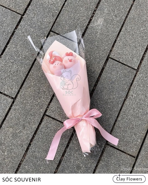 🌸 Clay Flowers – Handmade with Love