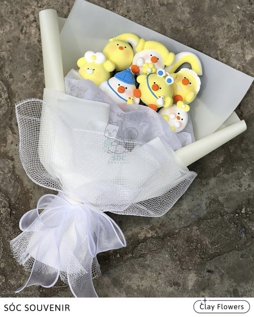 🌸 Clay Flowers – Handmade with Love