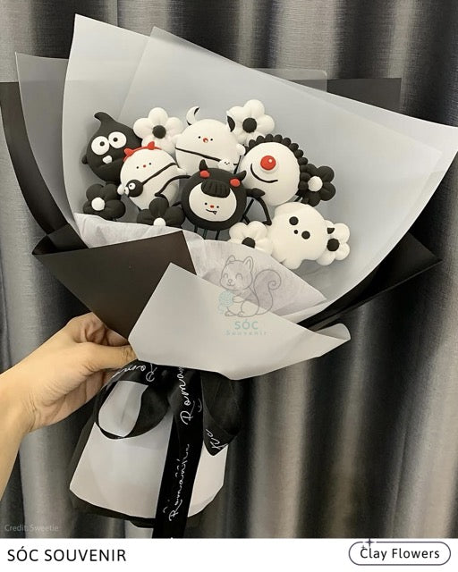 🌸 Clay Flowers – Handmade with Love